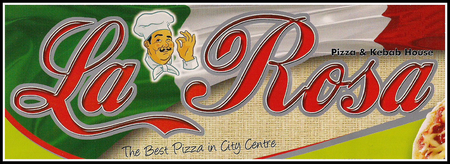 La Rosa Pizza & Kebab House, 36 Great Ancoats Street, Ancoats, Manchester, M4 5AB.